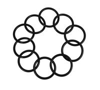 SMASOLO 10pcs Rubber Sealing Ring O-ring for Singing Bowls Sound Bowl Pad Sing Accessory Epdm Material High Sealing Performance