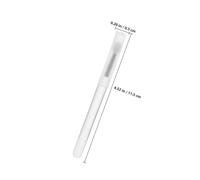 SMASOLO 10pcs Silicone Lip Brush Set with Caps Mini round Head Lipstick and Lip Balm Applicators Reusable Portable Gloss and Facial Mask Brushes for Travel