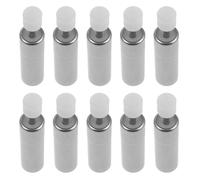 SMASOLO 10pcs Stainless Steel Hydraulic Damper Piston for Trash Can Lid Soft Close Shock Absorber Replacement Mini Space-saving Quiet Closing Mechanism for Kitchen and Bathroom Bins