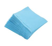 SMASOLO 125pcs Nail Art Pad Manicure Pad Disposable Blue Table Mats Nail Art Table Paper for Salon Supply