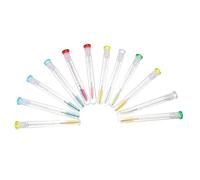 SMASOLO 12pcs Eyelash Brush with Tube for Makeup Easy to Replace Applicators for Mascara and Eyebrows Spiral Design for Charming Lashes for Home and Salon Use