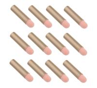SMASOLO 12pcs Travel Mini Makeup Brush Blending Brush for Eyeshadow Lipstick Concealer Makeup Applicator for Go Use