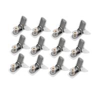 SMASOLO 12pcs White Padded Duvet Clips for Comforter Inside Quilt Cover Fasteners to Secure Bedding Prevent Shifting and Bunching Firm Hold Blanket Snaps for Restful Sleep