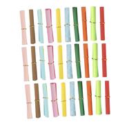 SMASOLO 140pcs Colorful Mini Scrolls Paper for Wish Bottles Recycled Ink-Resistant Notes for Friendship Birthday Wedding Party Decorations Creative Positive Message Scrap Paper