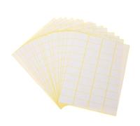 SMASOLO 15 Sheets Small Price Label Stickers Self Adhesive Multi Use Blank Labels for Pricing Organizing Inventory Management Stickers for Office Home Small Business