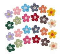 SMASOLO 150pcs Floral Embroidery Applique Patches Sew Iron Flower Embroidered Patches for Clothing Shoes Bags DIY Craft Decoration
