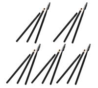 SMASOLO 15Pcs Makeup Brush with Lip Eyebrow Eyelash Brushes Black Professional Cosmetic Tools for Travel and Home Use Easy Application for Beginners and Artists