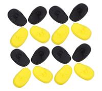 SMASOLO 16 Pairs Ear Cover for Dying Hair Silicone Ear Protective Cap