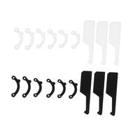 SMASOLO 18pcs Invisible Nose Lifting Shaping Tool Lightweight Nose Shaper Inserts Silicone Beauty Bridge Straightener