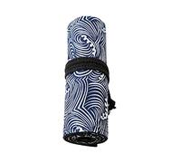 SMASOLO 1pc Creative Roll up Pencil Case Canvas Capacity Drawing Pencil Organizer Printed Pattern for Students and Artists
