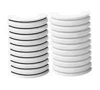 SMASOLO 2 Boxes Self-adhesive Eyelash Replacement Strips with Strips Transparent Black Strong Hold Lash Glue Replacement for All False Lashes Travel-friendly and Easy to Use