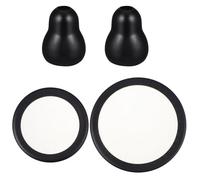 SMASOLO 2 Sets Replacement Earbuds for Stethoscope with Metal Parts Soft Ear Tips for Hospital Clinic Use Comfortable Fit to Protect Ears from Cold Metal Suitable for Daily Replacement