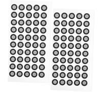 SMASOLO 2 Sheets High Reflective Scanner Reference Point Markers Tear-resistant Thick Stickers for Accurate Positioning Optical Tracking Accessories for Metrology and Reverse Engineering