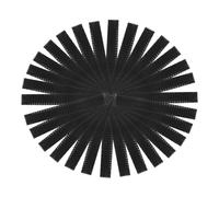 SMASOLO 200pcs Stretchable Makeup Brush Covers Protective Mesh Sleeves for Travel and Storage Flexible Plastic Cosmetic Brush Nets to Prevent Deformation and Keep Bristles Dry Reusable