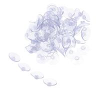 SMASOLO 200pcs Suction Cups for Glass Strong Adhesion Reusable Collision Pads Multipurpose for Kitchen Bathroom Window Tabletop Organization