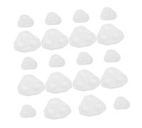 SMASOLO 20PCS Diamond Shape Silicone Epoxy Resin Molds for Handmade Jewelry Making Small Gemstone Craft Molds Easy Demolding Durable Reusable DIY Casting Tools for Holiday Decor