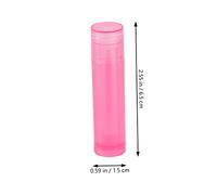 SMASOLO 20Pcs Empty Lip Balm Tubes DIY Lipstick Containers Reusable Odorless Lip Pomade Tubes with Smooth Sliding Twist Up