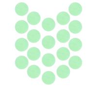 SMASOLO 20pcs Glow in The Dark Ping Pong Balls 4cm High Resilience Plastic Training Balls for Outdoor Night Parties and Sports Activities