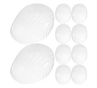 SMASOLO 20pcs Hat Inner Support Stands Plastic Hat Insert for Baseball Caps and More Prevents Deformation Maintains Shape for Display and Storage