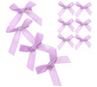 SMASOLO 20pcs Purple Bow Hair Clips for Women Non Slip Hair Barrettes with Stylish Ballet Ribbon Design for Daily Wear and Special Occasions