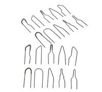 SMASOLO 20pcs Pyrography Wire Tips Quick Heating Wood Burning Tips for Leather Paper Wood Engraving Tool with Heat Resistant Material and Versatile Flexible Shapes for Artistic Crafting