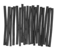 SMASOLO 20pcs Willow Compressed Charcoal Sticks 7-9mm Diameter Black Charcoal Drawing Pencils for Students and Hobbyist Sketching and Painting Supplies