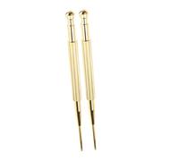SMASOLO 2Pcs Auricular Point Pressure Stick Stainless Steel Ear Point Probe Acupressure Pen for Reflexology Massage and Ear Acupuncture Detection Portable and Health Tool