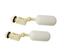 SMASOLO 2pcs Automatic Float Ball Valve for Sheep Cattle Pig Drinking Bowl, Extended Water Level Control Valve Accessory for Farm Animal Waterers