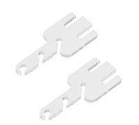 SMASOLO 2pcs Compact Yarn Tensioner Adapter for Knitting Machines Compatible with Addi King Express Models Precision Tension Rods for Enhanced Knitting Performance