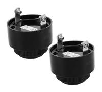 SMASOLO 2PCS Continuous Beeping Electronic Buzzer Alarm Active Piezoelectric for Automotive Reverse Signals Control Panels Industrial Emergency Alert