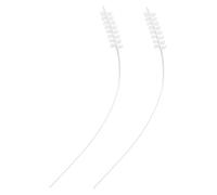 SMASOLO 2pcs Dryer Lint Cleaning Brush with Nylon Bristles and PP Handle for Washing Machines and Vents Multi Functional Tool for Hard to Reach Areas Fire Risk Prevention