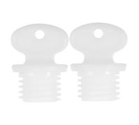 SMASOLO 2Pcs Leakproof Plastic Hot Water Bottle Caps Plug Stoppers Sealing Lid Replacement Accessories for Hot Water Sacks Suitable for Bottles and Cold Therapy Use