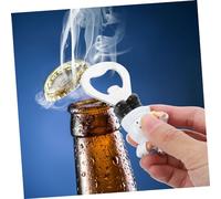 SMASOLO 2pcs Magnetic Chef Shaped Bottle Opener for Beer Soda Drinks Resin Fridge Magnet Kitchen Decor Accessories Convenient Multifunctional Tool for Bar Party Home Use