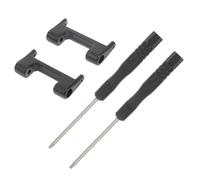 SMASOLO 2pcs Metal Watchband Connector Zinc Alloy Replaceable Adapter for Strap Connecting Accessory Easy Install Practical Repair Tool