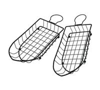 SMASOLO 2Pcs Multi-function Kitchen Bread and Chip Baskets Compact Snack Storage for Fruits Vegetables Sandwiches and Appetizers Space-saving Household Organizer for Home and Restaurant