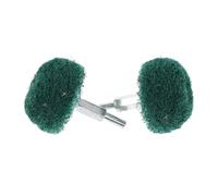SMASOLO 2pcs Mushroom-shaped Polishing Wheel Buffing Pads for Drill Rotary Tool Attachment Stainless Steel Abrasive Scouring Pads for Jewelry Precision Metalwork