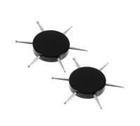 SMASOLO 2PCS Nail Art Dotting Pen Stainless Steel Circular Tips Multi-functional Nail Painting Tools for Women Home and Salon Use Acrylic Design