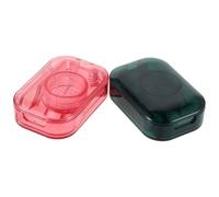 SMASOLO 2pcs Pet Pill Cutter and Crusher with Storage Adjustable Small Tablet Splitter for Pets Portable Medication Grinder Case for Travel and Daily Use