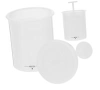 SMASOLO 2pcs Portable Face Wash Foam Maker Cups White Facial Bubble Maker for Travel Home Use Deep Cleansing Face Cleaning Foam