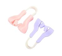 SMASOLO 2pcs Silicone Nose Bridge Straightener Clips for Adults Soft Nose Slimming Corrector Comfortable Non Invasive Lifter for Shaping and Lifting During Reading Sleeping Tv Viewing