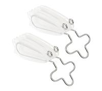 SMASOLO 2pcs Silicone Nose Shaper Clips for Lifting and Slimming Transparent Nose Up Device for Adult Beauty Comfortable Non Painful for Daily Use