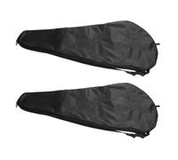 SMASOLO 2Pcs Tennis Racket Cover Bag Single Shoulder Oxford Cloth Racket Storage Zipper Bag for Outdoor Travel Unisex Tennis Equipment Carrying Case