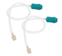 SMASOLO 2pcs Transparent Cupping Connection Hose Extension Tubes for Home Use Upgraded Replacement Parts Compatible with Hand Pump for Wet and Dry Body Cupping Therapy