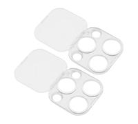 SMASOLO 2pcs Transparent Rear Camera Lens Covers for Pro Pro Self Adhesive Lens Screen Protectors Lightweight Scratch Resistant Safety Accessories