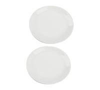 SMASOLO 2Pcs White Ceramic Sauce Dish for Electric Oil Aromatherapy Burner Multi-Function Aroma Plate Replacement for Fragrance Diffuser and Warmers