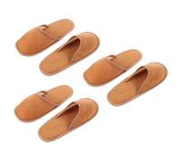 SMASOLO 3 Pairs Disposable Travel Slippers Comfortable Lightweight Hotel Guest Shoes Soft Non-slip for Home Spa Airline and Short-term Vacation Rentals
