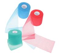 SMASOLO 3 Rolls Multi-Function Athletic Wrap Breathable Sports Wrist Tape for Shock Absorbing Racket Protection Skin-Friendly Workout Wraps for Running Swimming