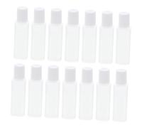 SMASOLO 30Pcs Mini Liquid Bottles with Leakproof Screw Caps Portable Care Containers Travel-ready Small Capacity PP Toiletries Storage