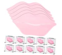 SMASOLO 30Pcs Moisturizing Lip Masks with Exfoliating Gel Safe Hydrating Lip Care Patches Rich Moisture Protection Suitable for Night Use and Winter Gift