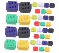 SMASOLO 35pcs Mini Breadboard Pcb Circuit Board Kit for DIY Electronics Projects Solder Board with Reliable Signal Transmission Compact Design for Beginners